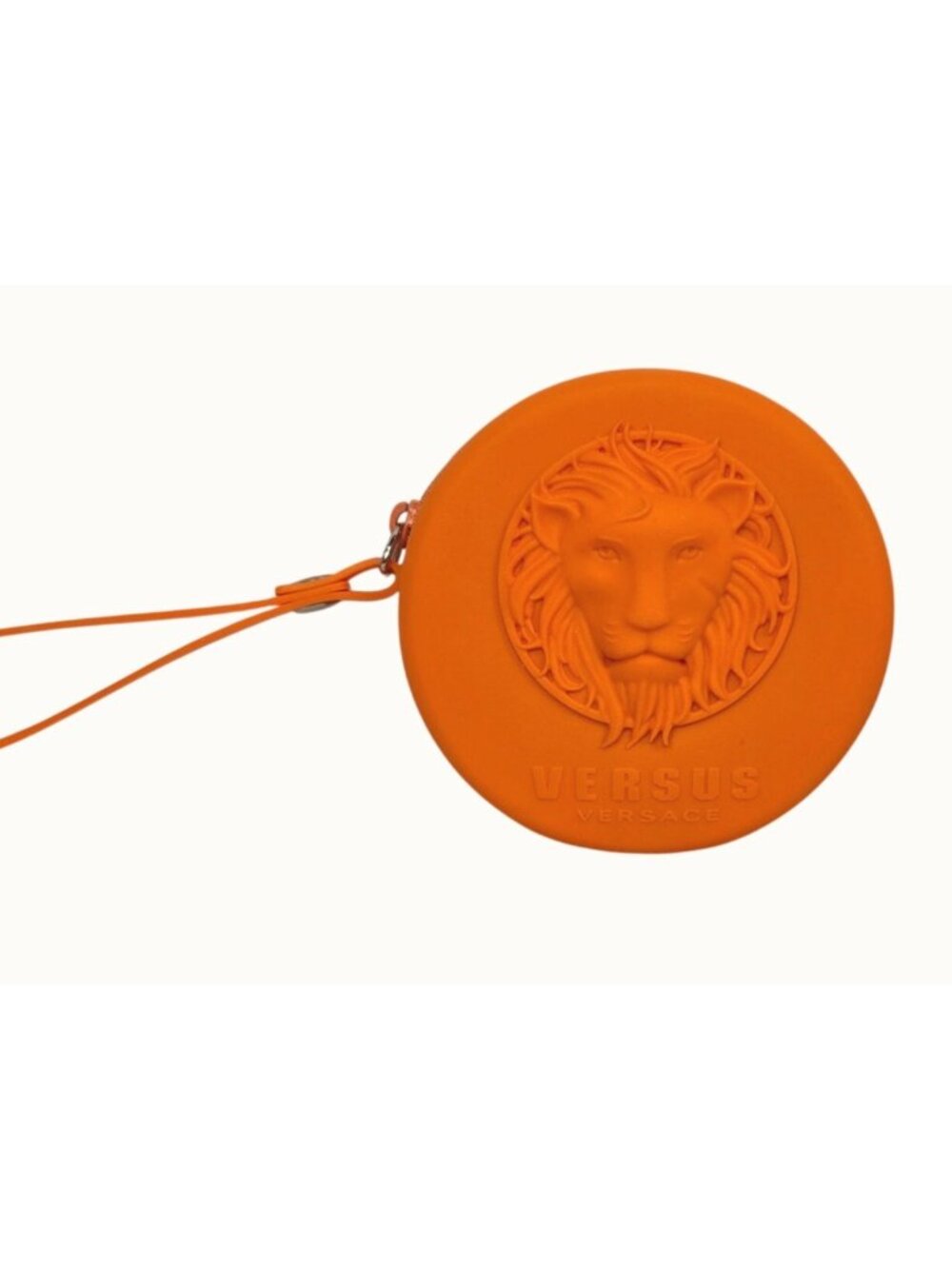 Versus Versace Orange Luxury Fire Island Silicon 39mm Watch and Wristlet NWT - Picture 8 of 16
